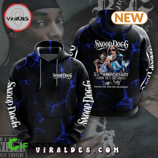 Snoop Dogg 53th Anniversary 1971 – 2023 Hoodie