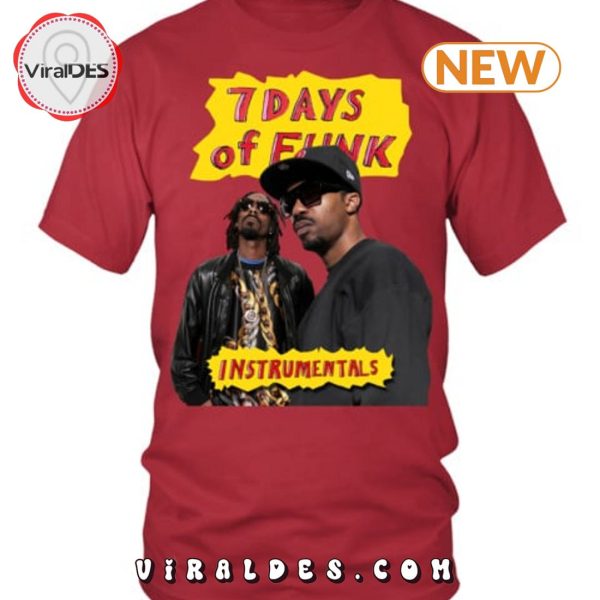 Snoop Dogg 7 Days Of Funk Instrumentals T-Shirt