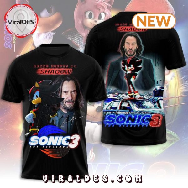 Sonic the Hedgehog x Keanu Reeves Shirt