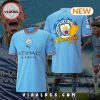 Premium Manchester City Premier League Blue 3D Shirt