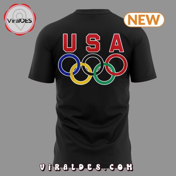 Special USA Team 2024 Paris Olympics Black Shirt