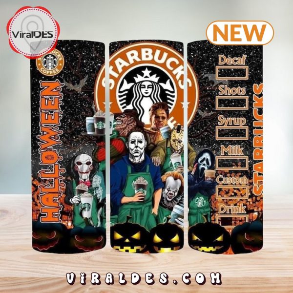 Spooky Starbucks Halloween Tumbler