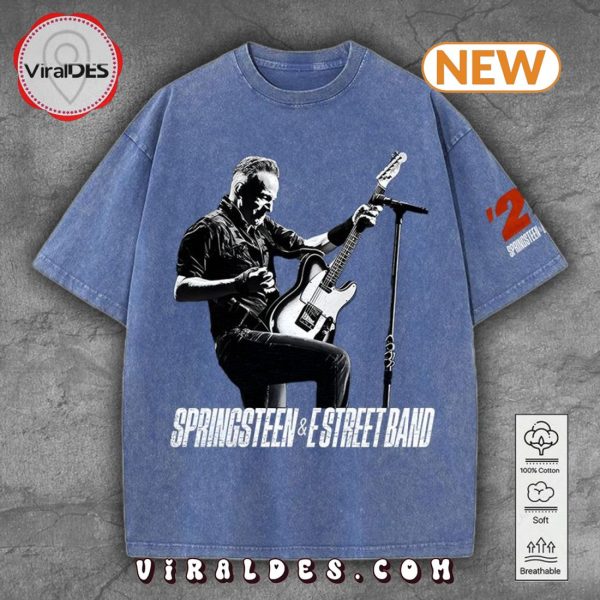 Springsteen x E Street Band 2024 World Tour Shirt