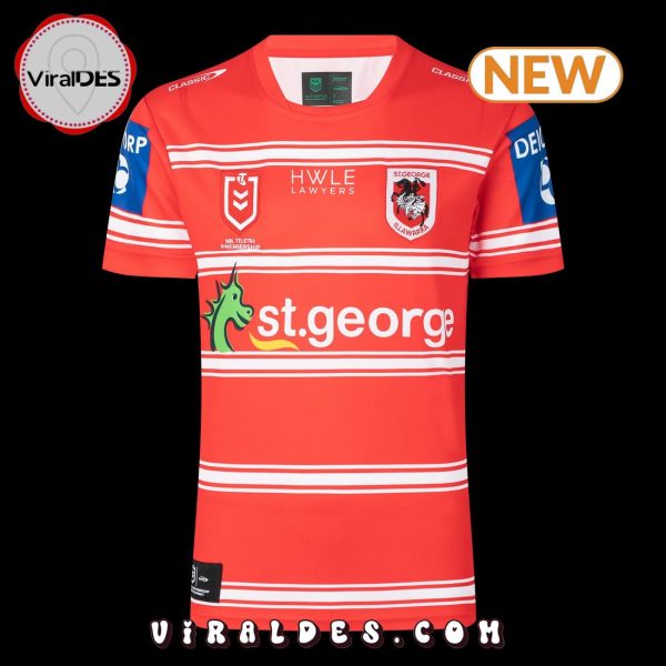 St. George Illawarra Dragons Pre Season 24 Orange T-Shirt, Cap