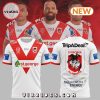 St. George Illawarra Dragons Pre Season 24 White T-Shirt, Cap