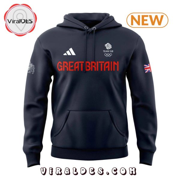 Team GB Olympic Paris 2024 Navy Hoodie