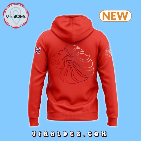 Team GB Olympic Paris 2024 Red Hoodie