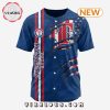 Toronto Blue Jays Custom Grateful Dead Design Baseball Jersey