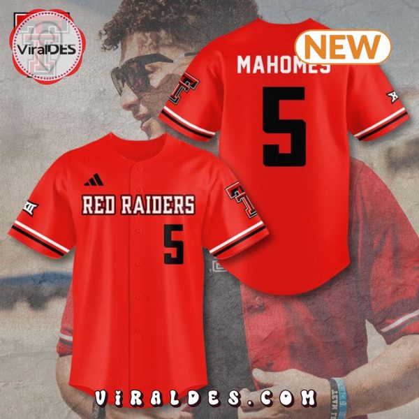 Texas Tech Red Raiders x Patrick Mahomes Baseball Jersey