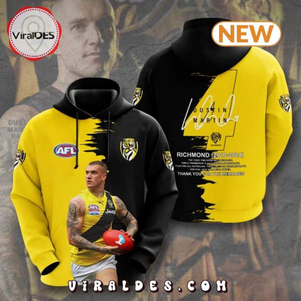 Thank You Dustin Martin 2010 – 2024 Memories Hoodie