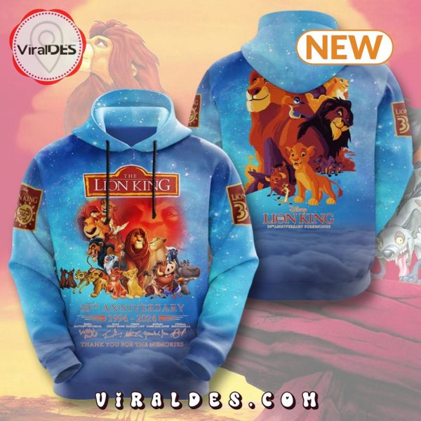 The Lion King Disney 30th Anniversary Hoodie