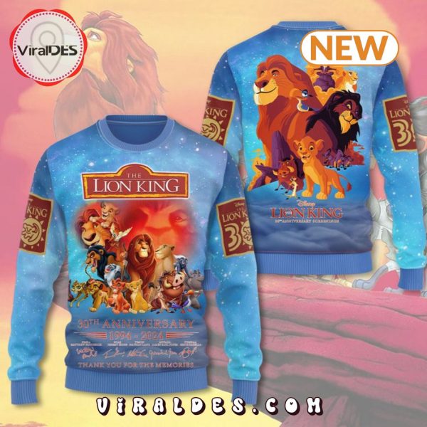 The Lion King Disney 30th Anniversary Hoodie