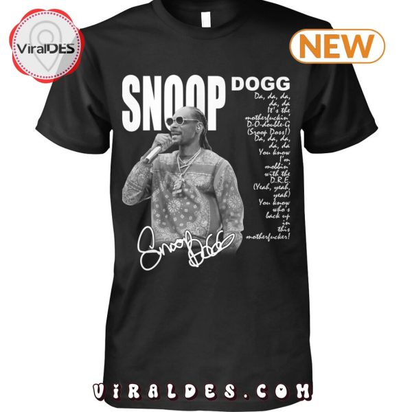 The Snoop Dogg Legends Signatures T-Shirt