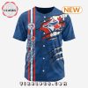 Washington Nationals Custom Grateful Dead Design Baseball Jersey