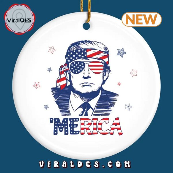 Trump Take America Back And Save It Christmas Ornament