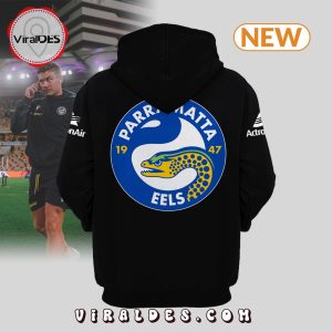 Men’s Parramatta Eels Special FC Black Zip Hoodie