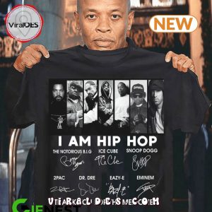 I Am Hip Hop Thank You For The Memories Signatures T-Shirt