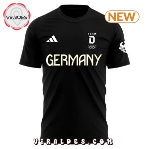 Germany Team 2024 Paris Olympic Black T-Shirt, Cap