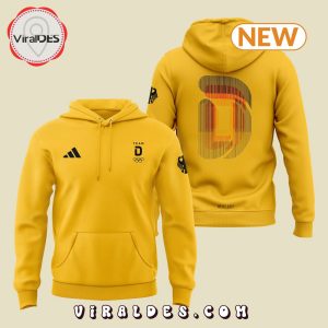 2024 Germany Team Olympic Yellow Hoodie, Cap