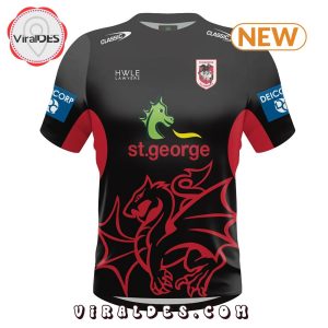 Men’s NRL Luxury St. George Illawarra Dragons T-Shirt, Cap