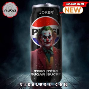 Pepsi Zero Drink Joker Halloween Tumbler Can