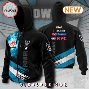 Men’s Port Adelaide Black Apparel Hoodie