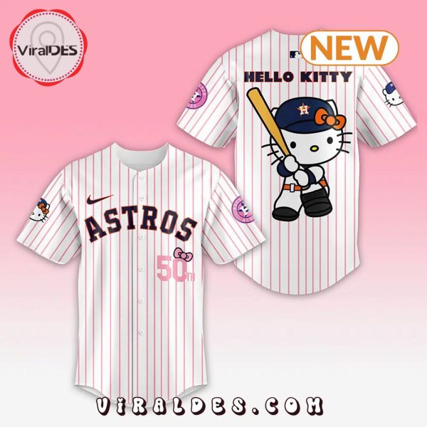 2024 Houston Astros Hello Kitty Night Jersey