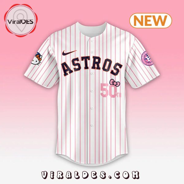 2024 Houston Astros Hello Kitty Night Jersey