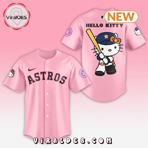 2024 Houston Astros x Hello Kitty Baseball Jersey