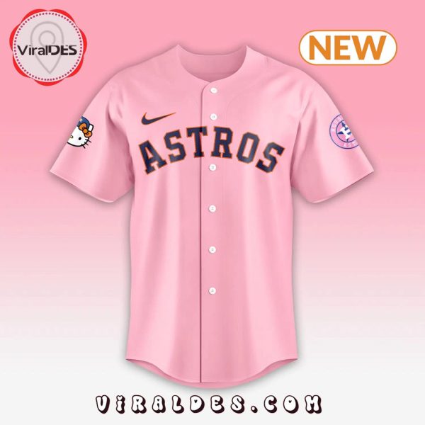 2024 Houston Astros x Hello Kitty Baseball Jersey