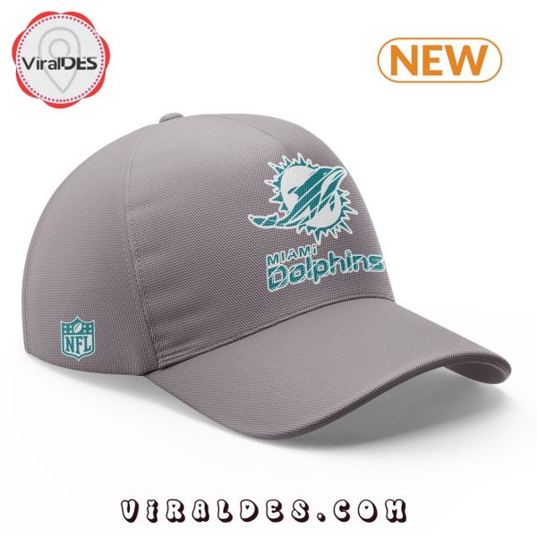 2024 Miami Dolphins Grey Zip Hoodie, Jogger, Cap