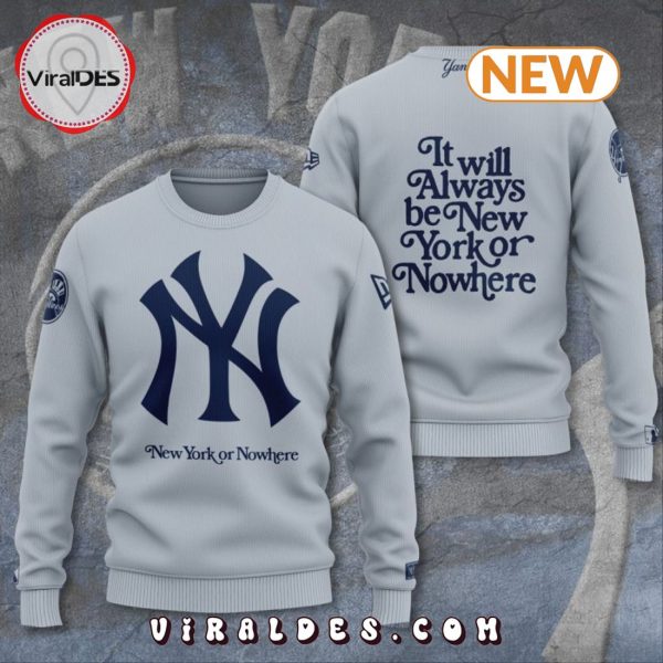 2024 New York Yankees MLB Hoodie – Grey