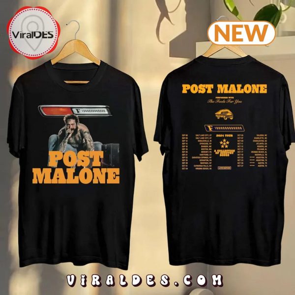 2024 Retro Post Malone F-1 Trillion Tour Shirt