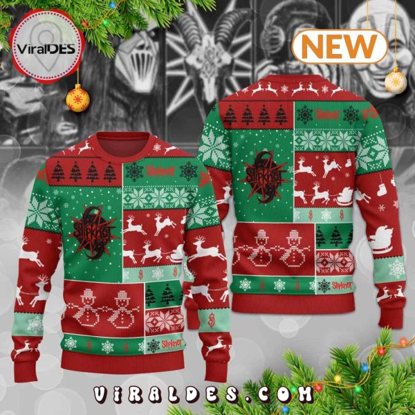 2024 Slipknot Christmas Ugly Sweater