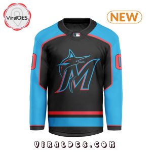 MLB Miami Marlins Special Concept Hockey Jersey