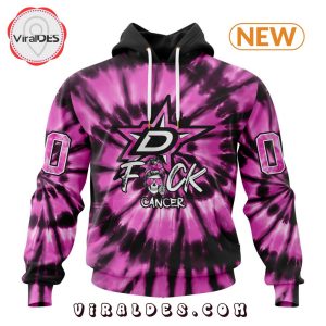 NHL Dallas Stars Special Pink F!ck Cancer Design Hoodie