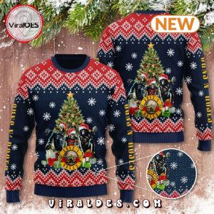 Guns N’ Roses Christmas Ugly Sweater