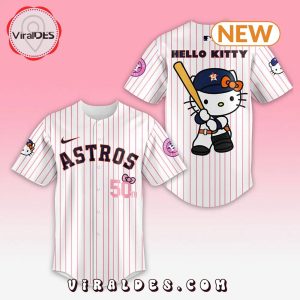 2024 Houston Astros Hello Kitty Night Jersey