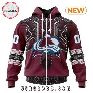 NHL Colorado Avalanche Special Native Heritage Design Hoodie