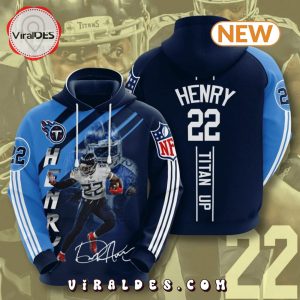 Tennessee Titans Derrick Henry Signatures Hoodie Viraldes Store