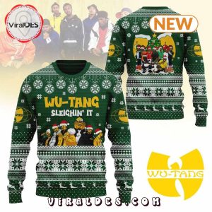 Wu-Tang Clan Sleighin’ It Christmas Sweater