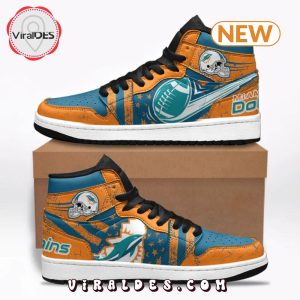 Miami Dolphins Special 2024 Air Jordan 1 Hightop Shoes