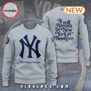 2024 New York Yankees MLB Hoodie – Grey