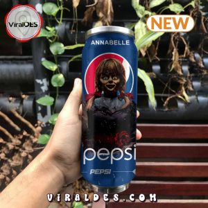 Pepsi Drink Annabelle Halloween Tumbler Can