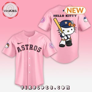 2024 Houston Astros x Hello Kitty Baseball Jersey