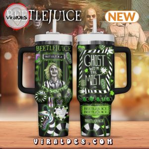 Beetlejuice It’s Showtime 40oz Stanley Tumbler