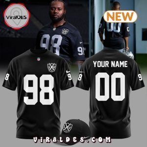 Personalized New Las Vegas Raiders Black Hoodie