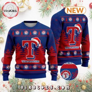 MLB Texas Rangers 2024 Christmas Ugly Sweater