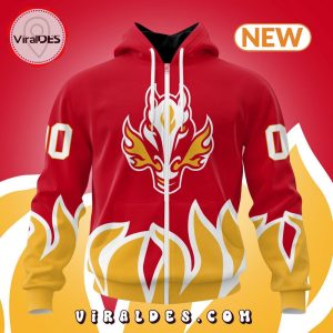 NHL Calgary Flames Special Colour Rush Hoodie