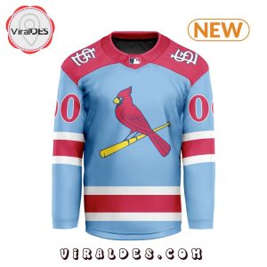 MLB St. Louis Cardinals Special Concept Hockey Jersey